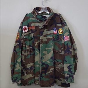 The Rolling Stones Camouflage Field Jacket